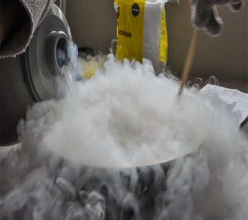 خطرات نیتروژن مایع