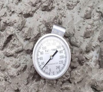 کنترل دمای کرایوژنیک بتن
