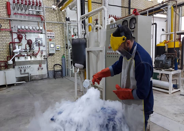 ایمنی در کار با اکسیژن مایع